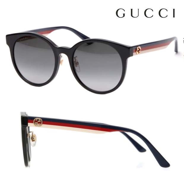 [정품] GUCCI 구찌 삼선템플 로고플레이트 선글라스