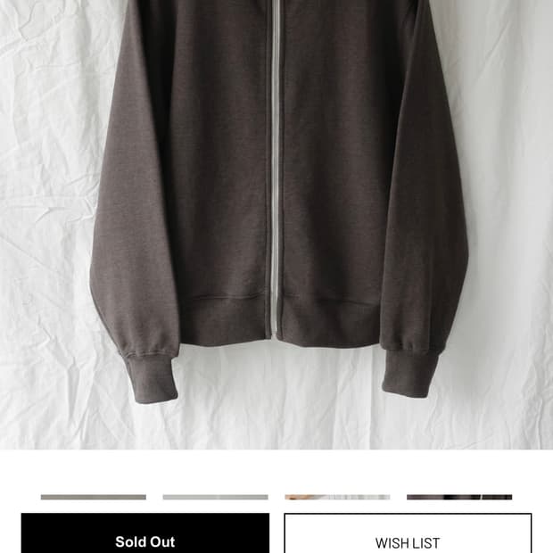 구매 씨솔트 집업 자켓 3 브라운