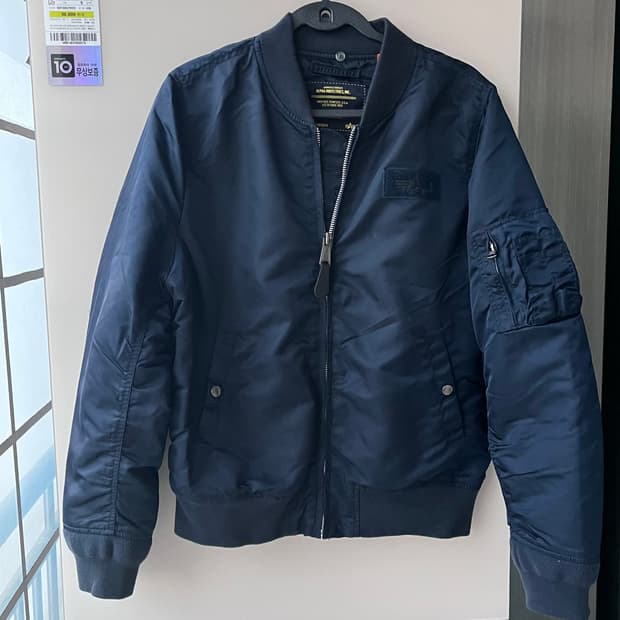 알파인더스트리 MA-1 네이비 봄버 자켓 L 새상품