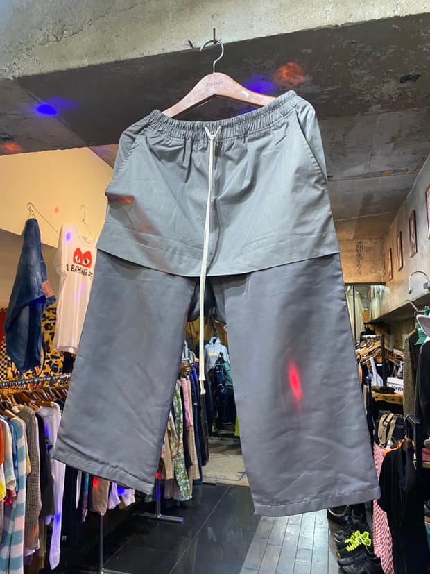 Rick Owens 릭오웬스 7부 배기팬츠 S size