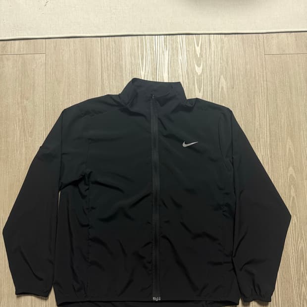 나이키 바람막이 윈드 러너 집업 자켓 블랙