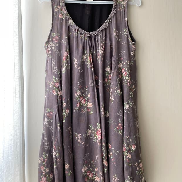 빈티지 엑시즈팜 원피스 / 모리걸 엔틱 보헤미안 하구미