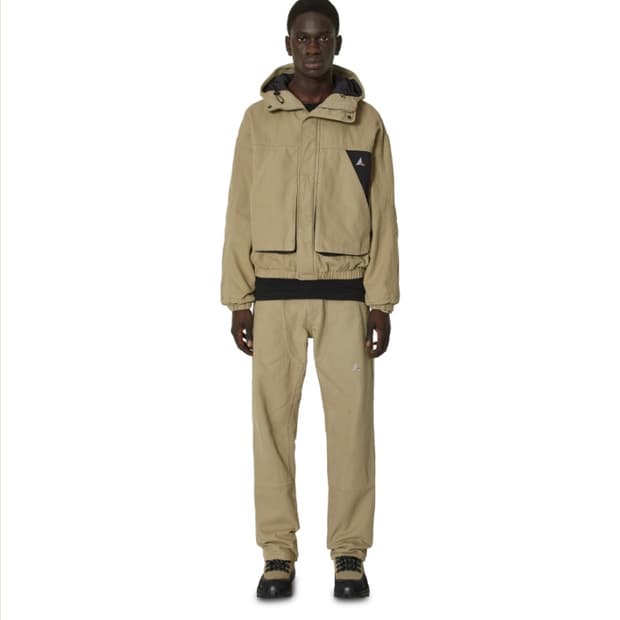 roa 로아 하이킹 캔버스 코튼 트라우저 토프 팬츠