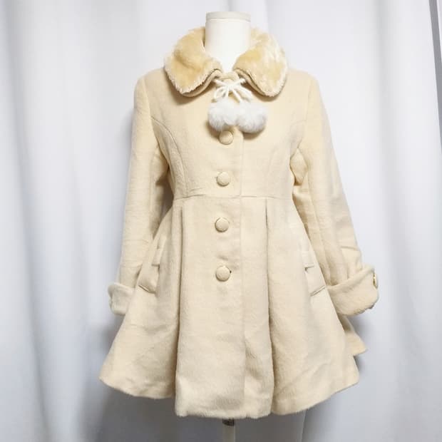 빈티지플리츠 리본코트원피스 달천 대장 히메로맨틱갸루 캐캐체 핀터깔 로리타