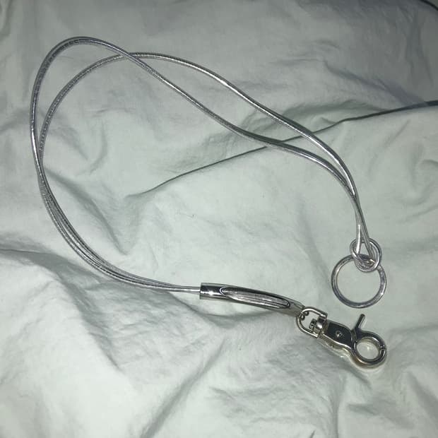 세이지가 세이지 glossy silver 실버 목걸이