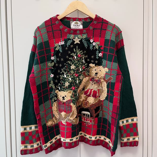 티아라 Tiara 프리미엄 크리스마스 니트 
