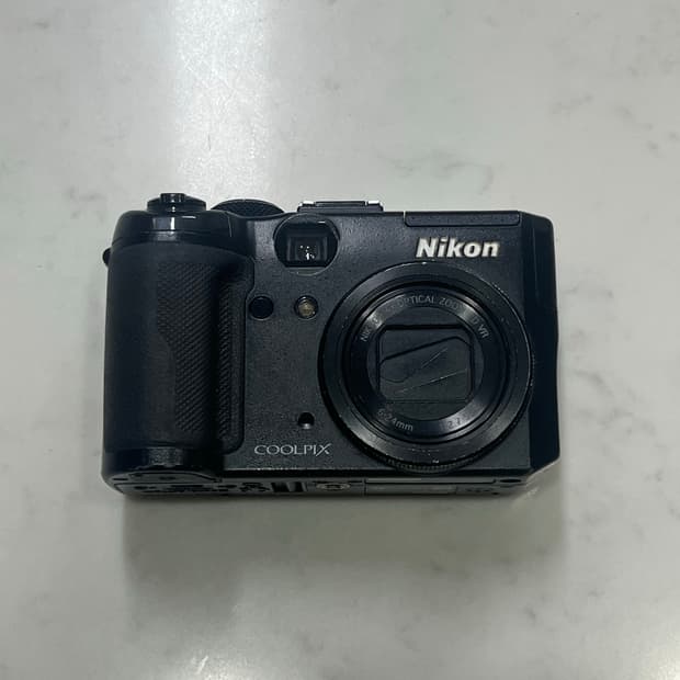 작례 O) 니콘 쿨픽스 p6000 빈티지 디카