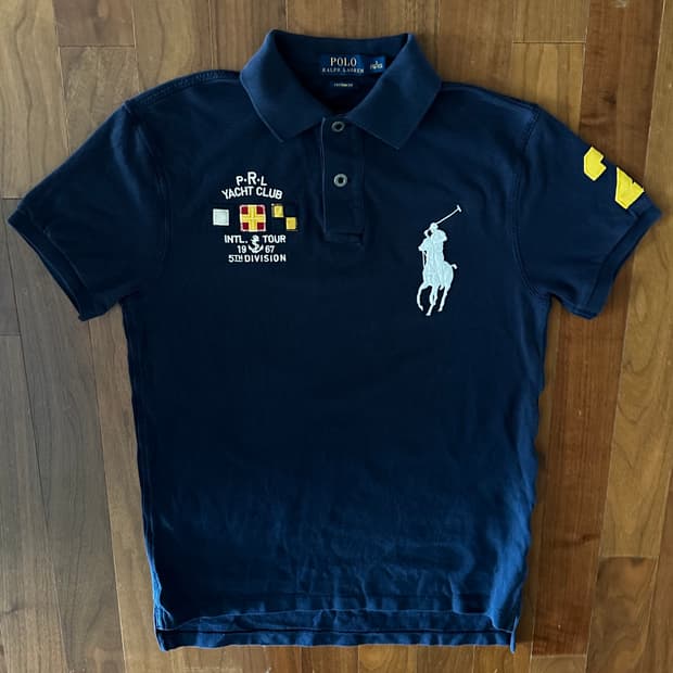 폴로 랄프로렌 빅포니 요트클럽 커스텀핏 피케티 S