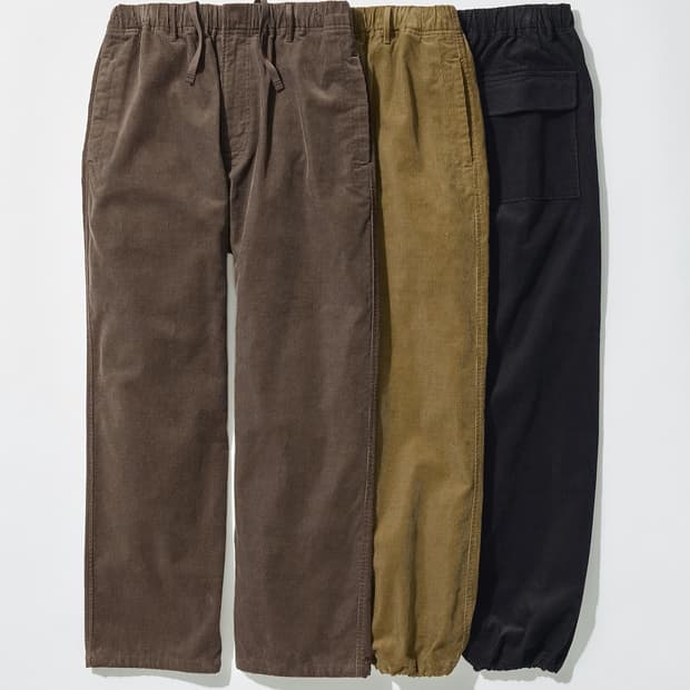 [L]유니클로 코듀로이 유틸리티 팬츠 34브라움