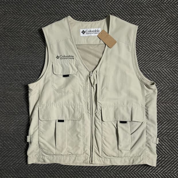 컬럼비아 USA 오리지널 피싱 베스트o 4914