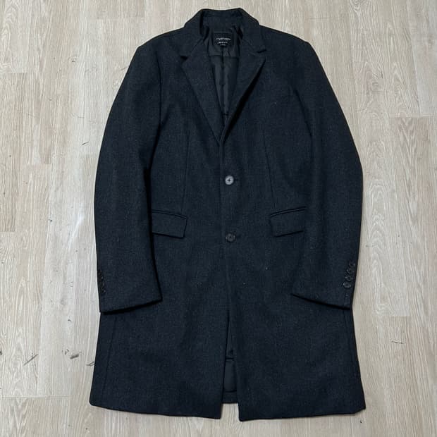 질스튜어트 뉴욕 남성 모직 안감 싱글 코트 S/90 