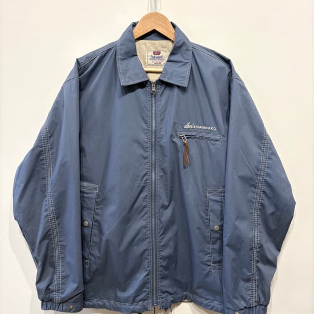 리바이스 리버시블 블루종 자켓