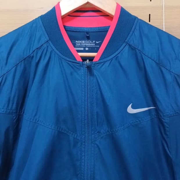 나이키골프 남성 블루종바람막이