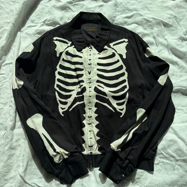 캐피탈 레이온 트윌 본 드리즐러 자켓 블랙 3사이즈