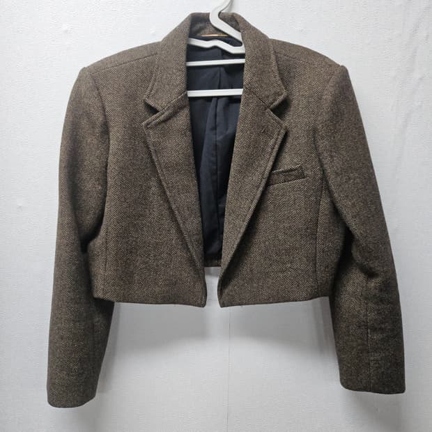 크롭 마이 자켓 S