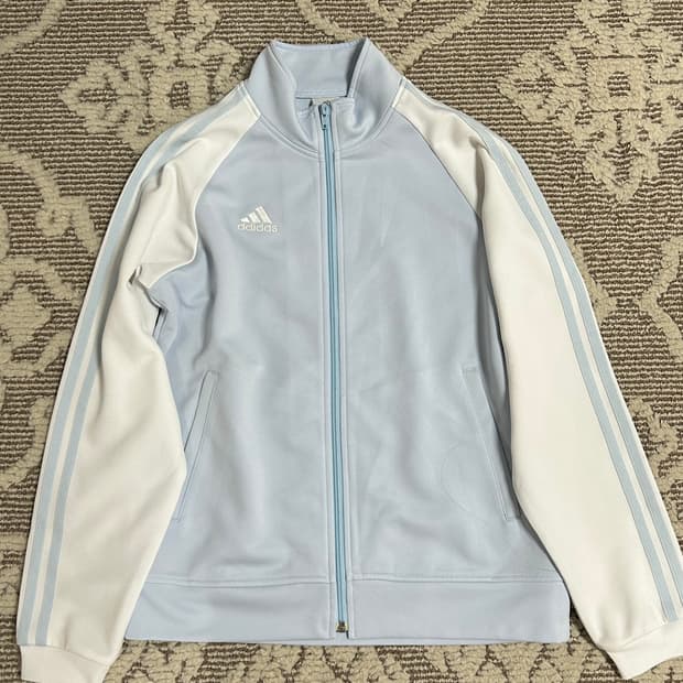 대장 아디다스 소라색 흰 하져지 대만여주 시나모롤