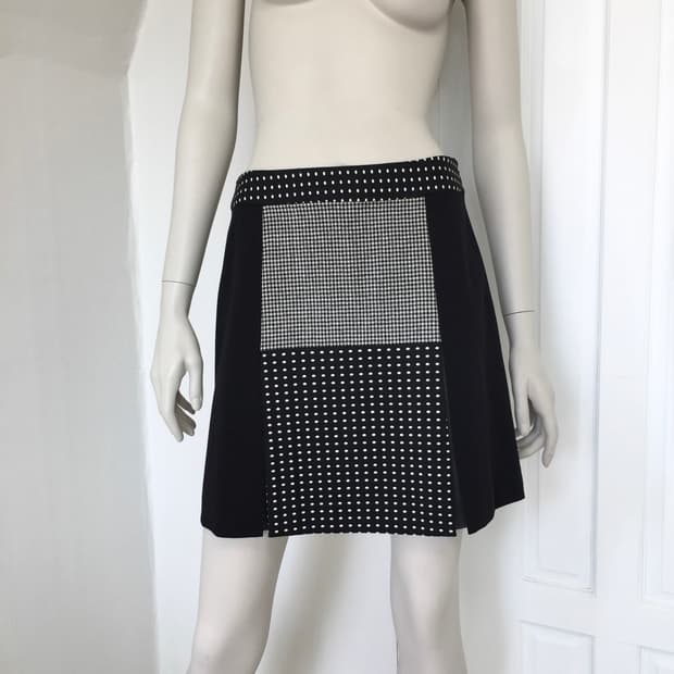 Moschino Cheap & Chic Polka Dot Skirt
