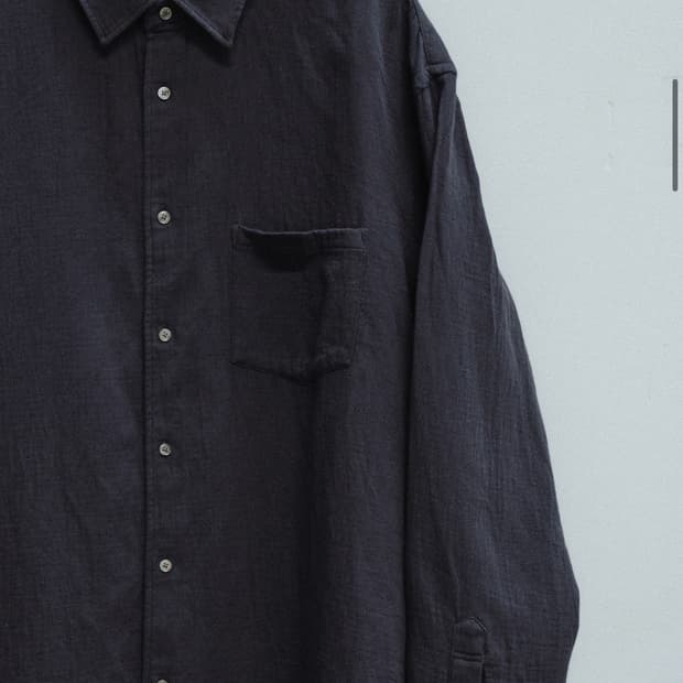 새상품 3사이즈) 스틸네스 내츄럴 거즈 셔츠 다크퍼플