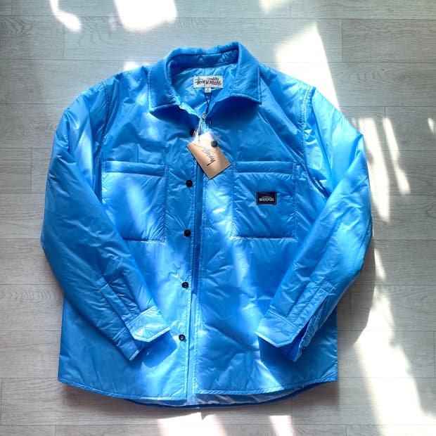 Stussy Fatigue Overshirt 패딩 자켓 새상품