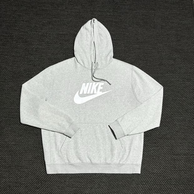 [XL] Nike 나이키 빅로고 그레이 후드티