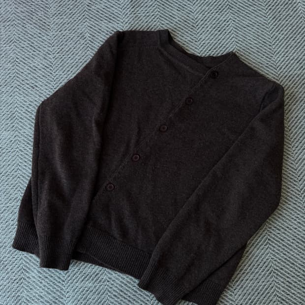 EE 가디건 다크 브라운 XL