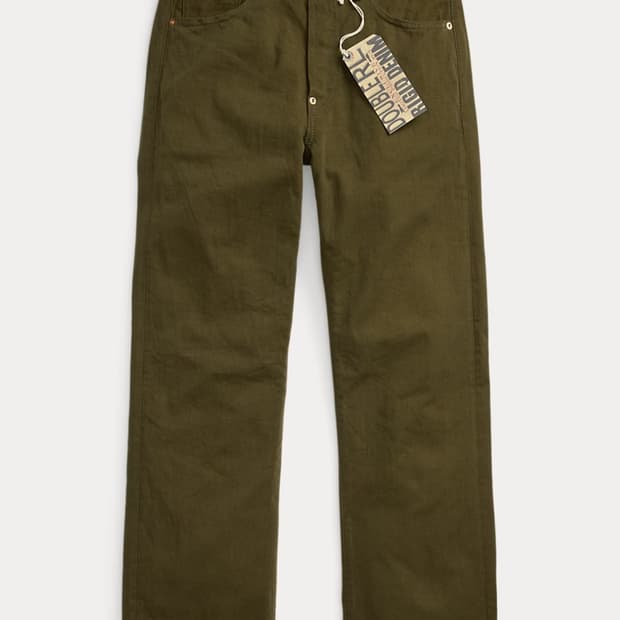 더블알엘 rrl 리미티드에디션 올리브 셀비지진