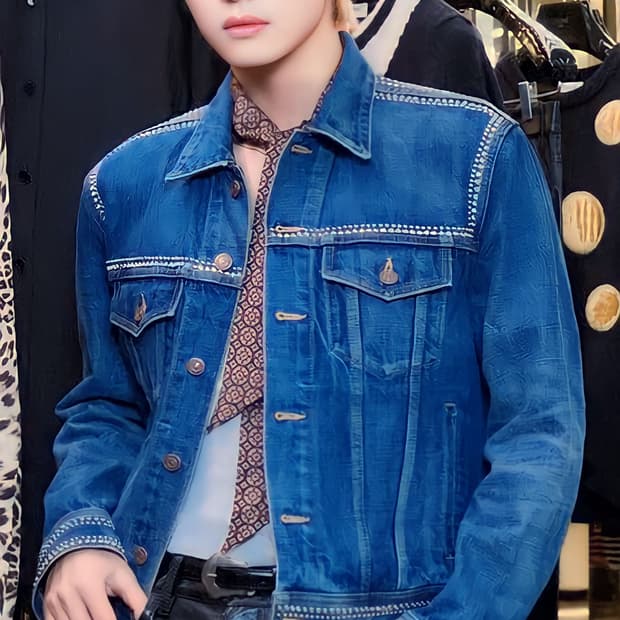 셀린느 오모테산도 리뉴얼 한정 데님자켓 BTS V착용!!