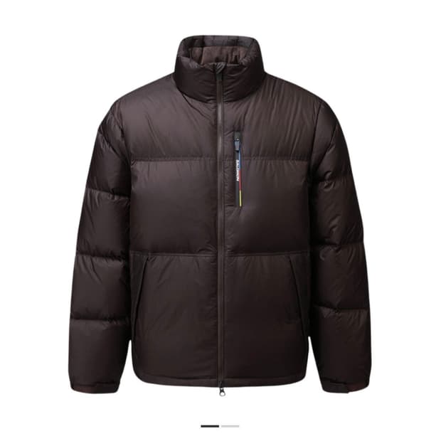 살로몬 컨투어 다운 자켓 초콜릿