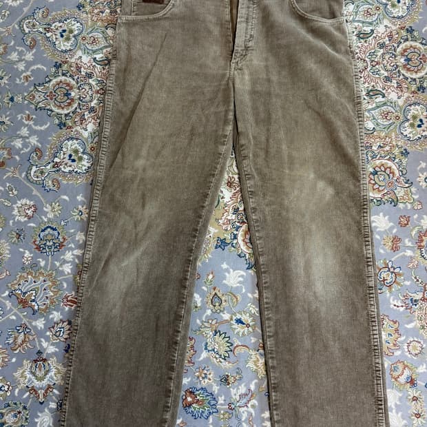 랭글러 코듀로이 팬츠 33X32