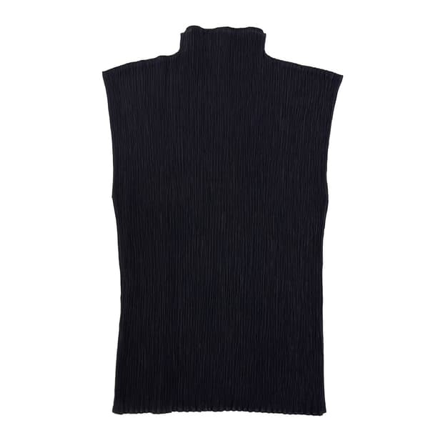Issey Miyake Hatching Pleats Sleeveless