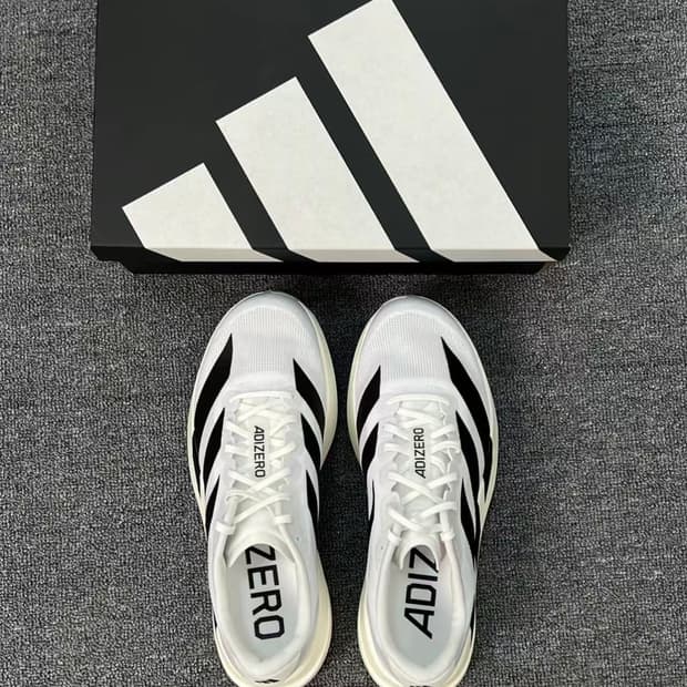 아디다스 아디제로 EVO SL 클라우드 화이트 코어 블랙 270mm