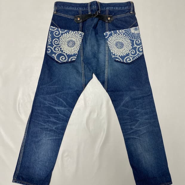 꼼데가르송 준야 와타나베 데님 S