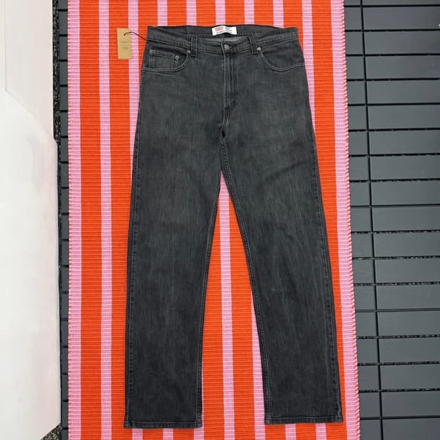 리바이스 559 릴렉스 스트레이트 블랙진 (34)