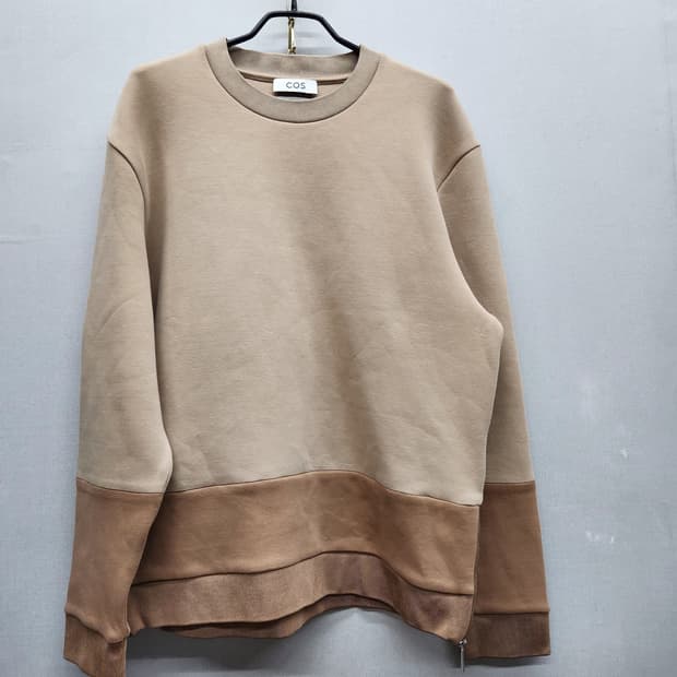 COS 코스 컬러블럭 맨투맨 L(남여공용)