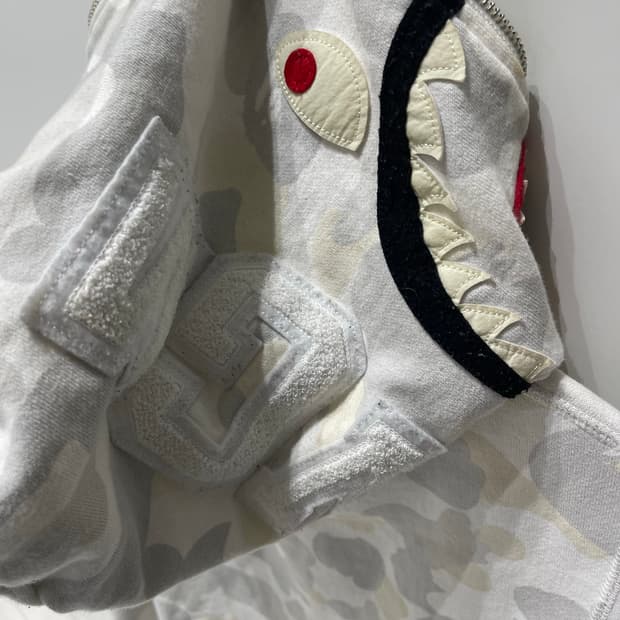 베이프 백계 야광 후드집업 M