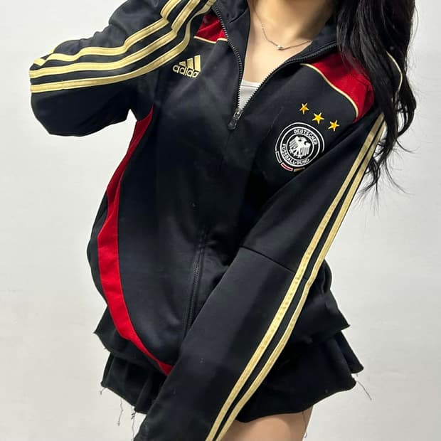 아디다스 독일 07/08 올드 유니폼 검금 대장급 트랙탑 희귀져지(100