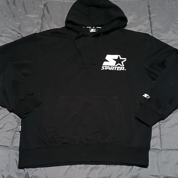 스타터 후드 실측110 가슴60 기장73