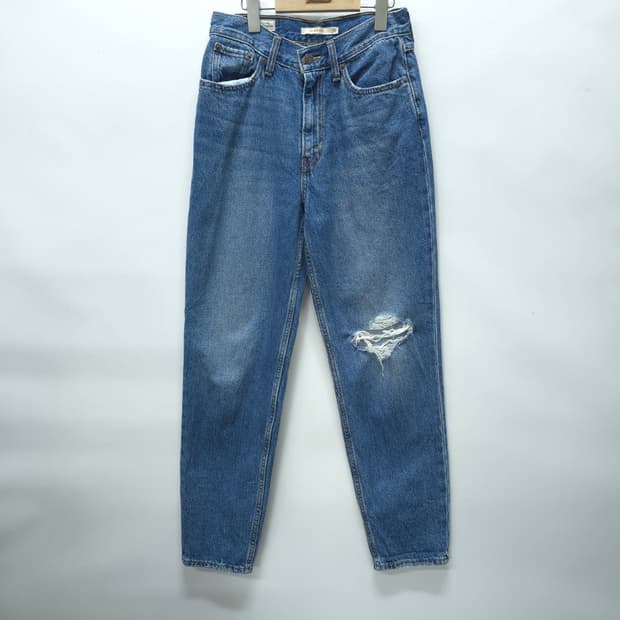리바이스 여성 80s 맘 디스트로이드 데님팬츠 (26사이즈)