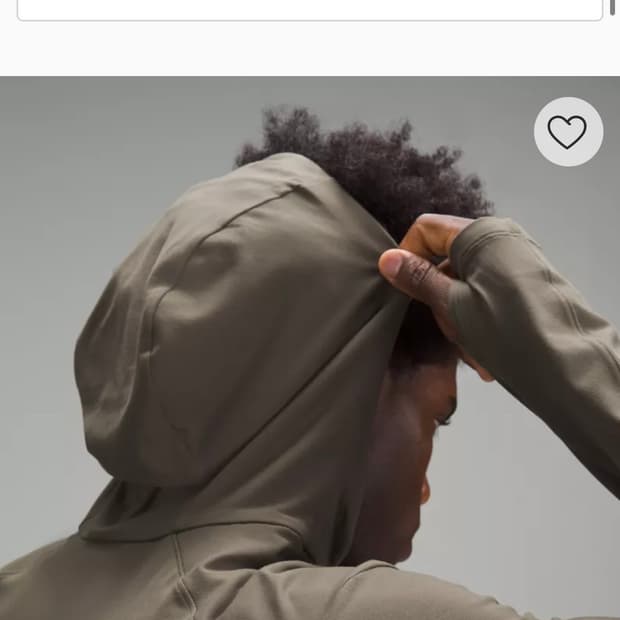 룰루레몬 남성 써지 웜 풀집 자켓 XL