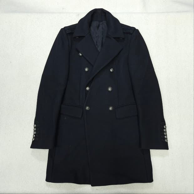 시스템 캐시미어 블렌드 더블 코트 100