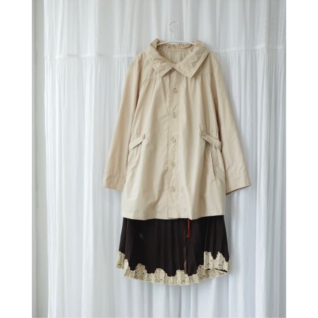 Topvalu light beige wind breaker