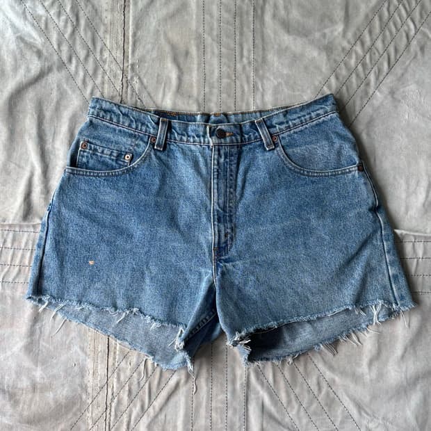 Vintage Levi's 560 short, cutted