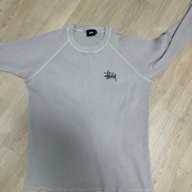 스투시 와플 롱슬리브