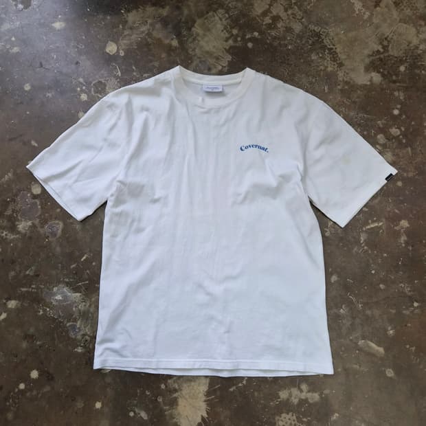 M) 커버낫 빅로고 반팔티 반팔티셔츠