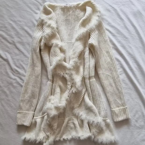 일브 빈티지 갸루 퍼 가디건 오네갸루 리즈리사 달천깔 히메갸루 펑크 핀터