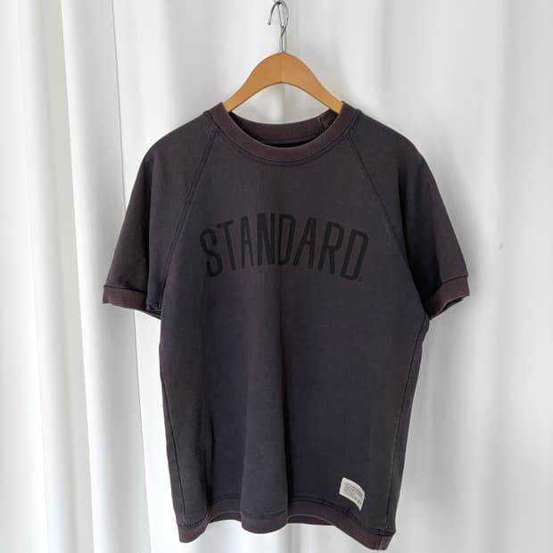 STANDARMAN faded short sleeve sweatshirt