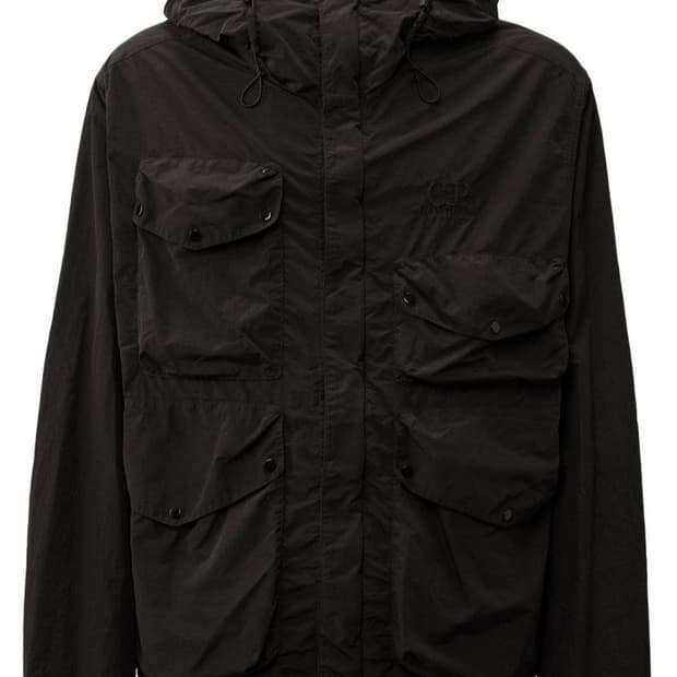 C.P. 컴퍼니 플랫 나일론 고글 자켓 토탈 이클립스 블루