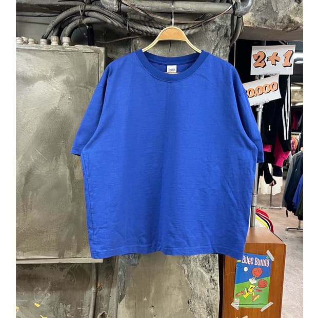 캠버 반팔티 마젠타블루 2XL #csz3790