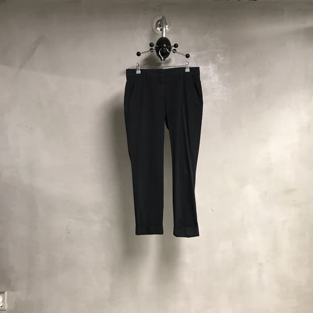 프라다 팬츠 블랙 38(W)