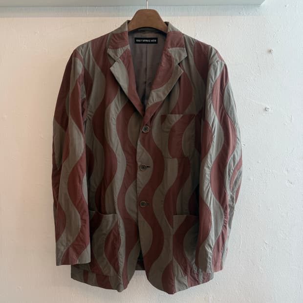 02’ 이세이미야케맨 물결자켓